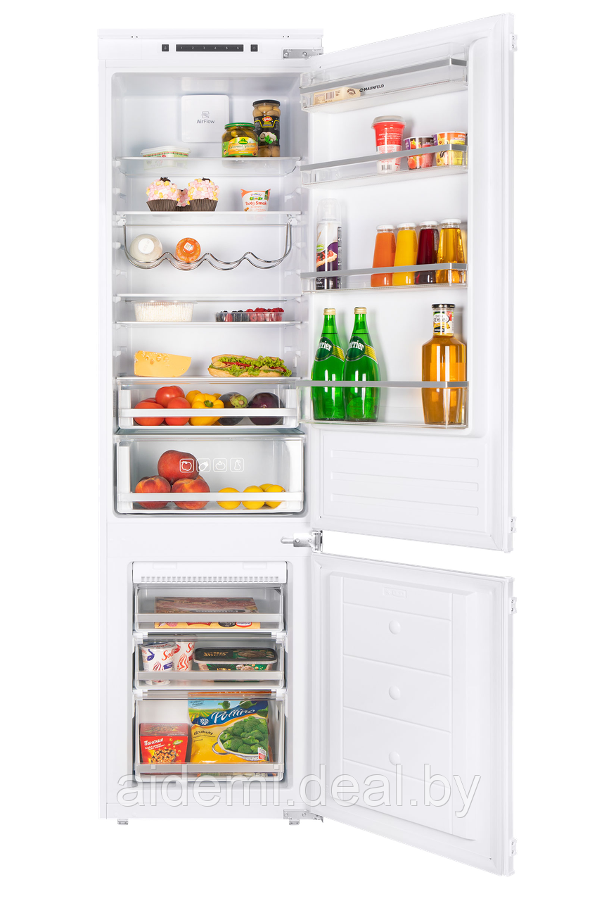 Холодильник встраиваемый MAUNFELD MBF193SLFW - фото 2 - id-p224548442