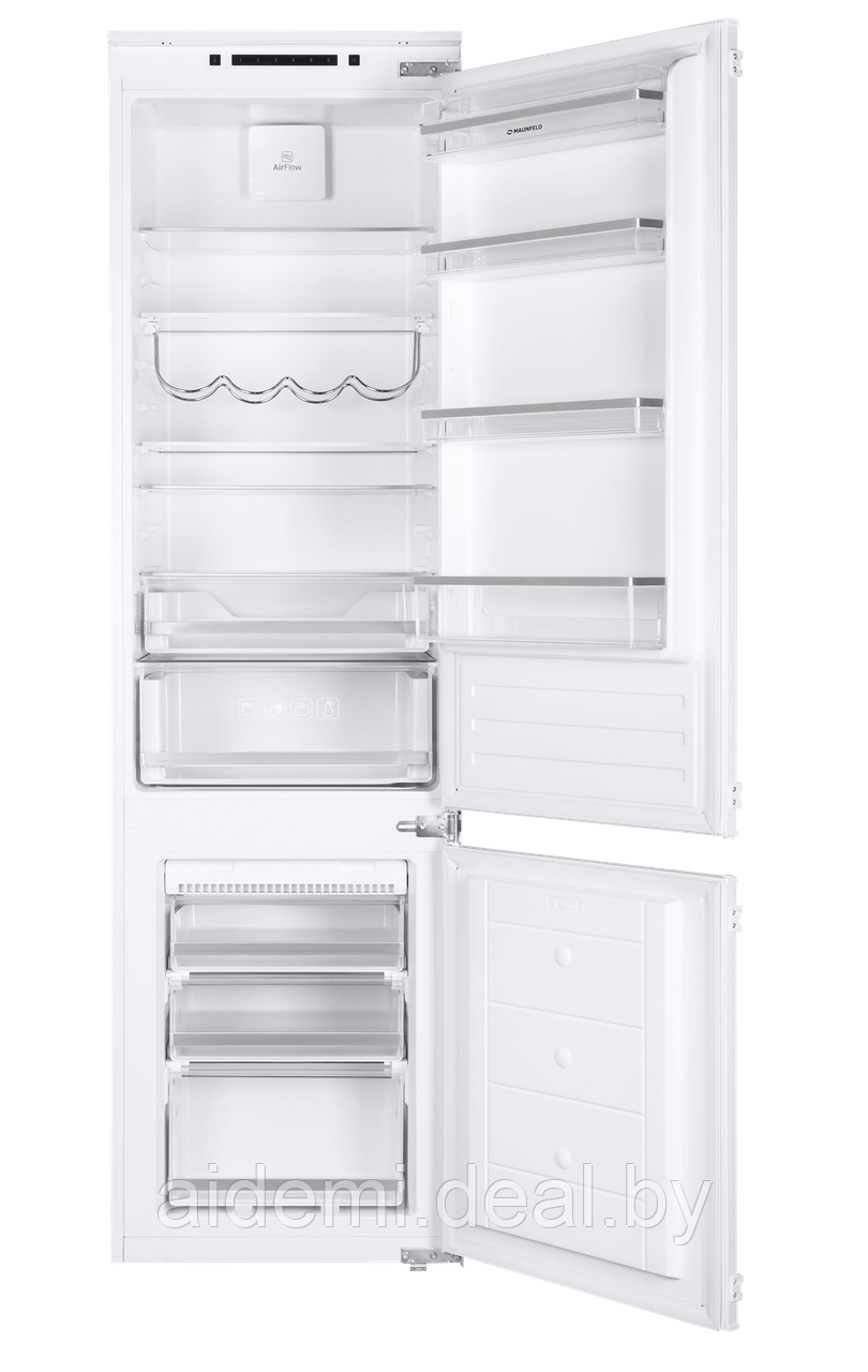 Холодильник встраиваемый MAUNFELD MBF193SLFW - фото 4 - id-p224548442