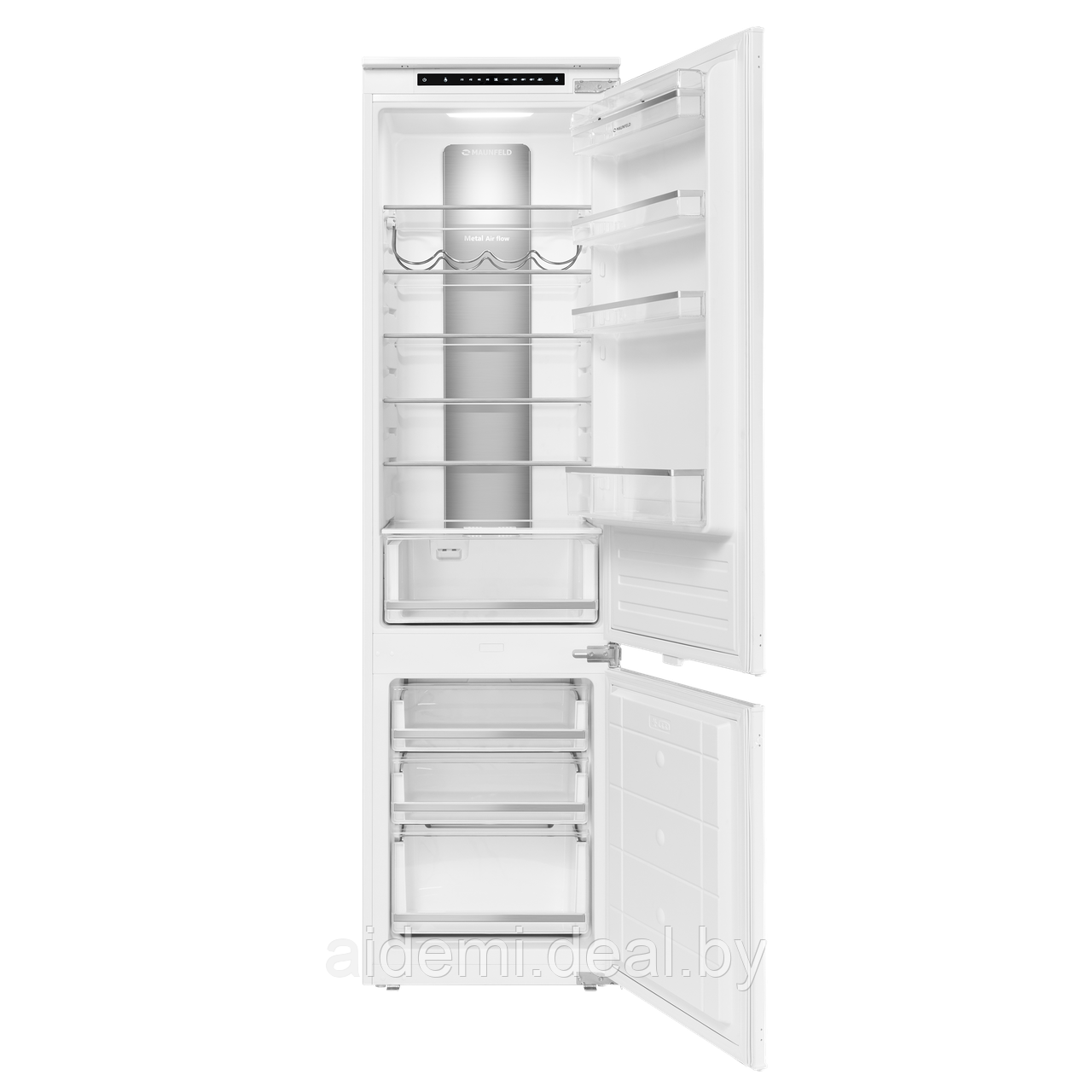 Холодильник-морозильник встраиваемый MAUNFELD MBF193NFW - фото 2 - id-p224548443