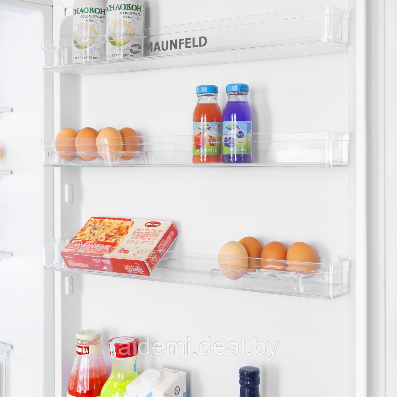 Холодильник-морозильник встраиваемый MAUNFELD MBF193NFW1 - фото 9 - id-p224548444