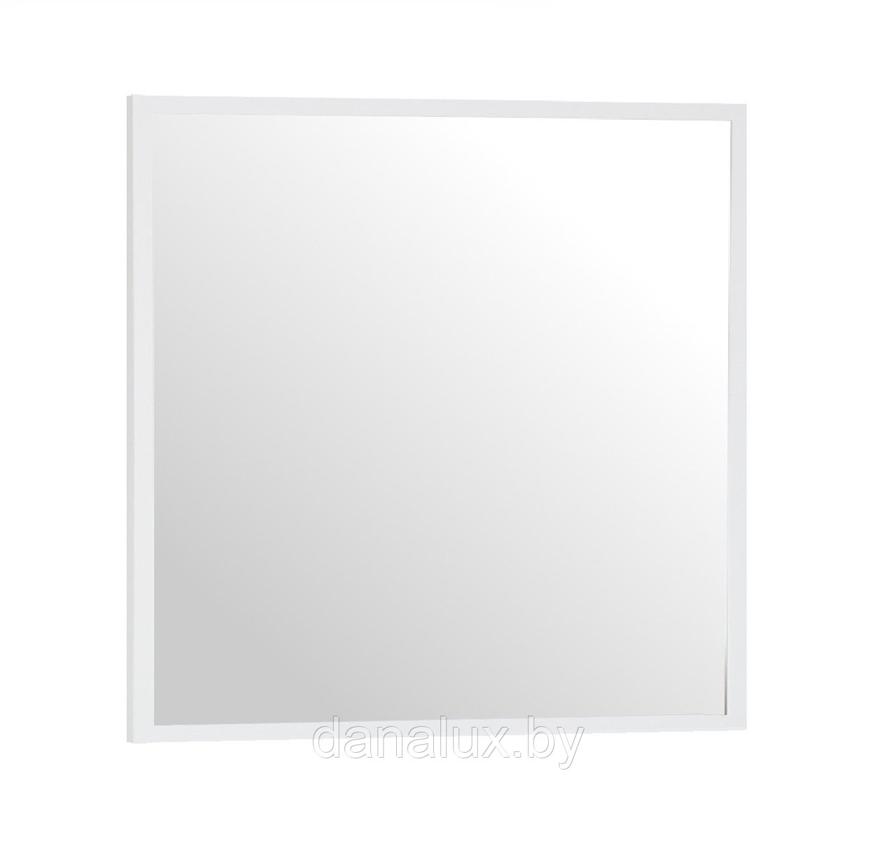 Зеркало Дана Лидер 80х80 белое - фото 1 - id-p224550452
