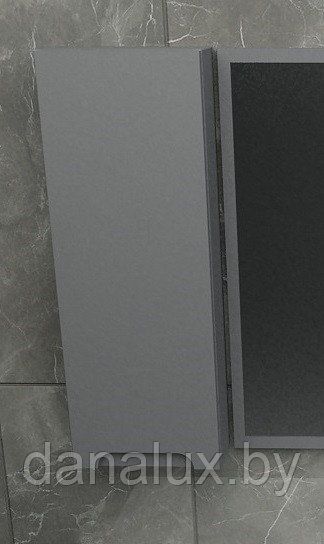 Шкафчик Дана Венеция подвесной 30 оникс серый (левый) - фото 1 - id-p224550502