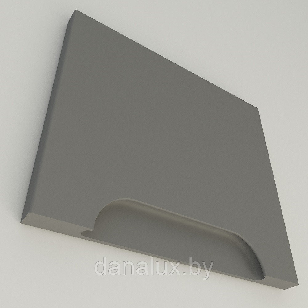 Шкафчик Дана Венеция подвесной 30 оникс серый (левый) - фото 6 - id-p224550502