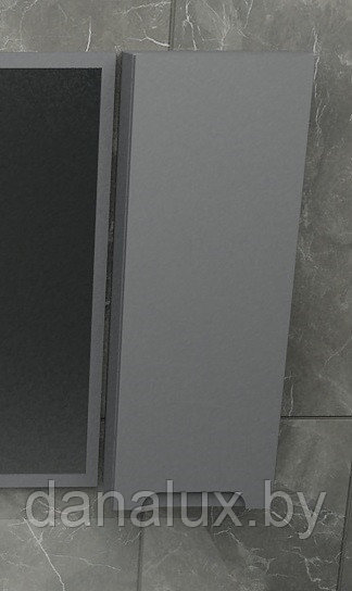 Шкафчик Дана Венеция подвесной 30 оникс серый (правый) - фото 1 - id-p224550503