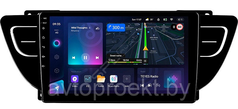 Штатная магнитола Geely Atlas 2016-2020 9" Android 13 TS7 3/32GB AHD MirrorLink - фото 1 - id-p224550825
