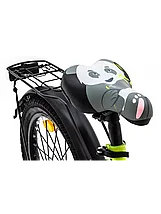 Велосипед с приставными колесами, колеса 14" ZIGZAG ZOO зеленый, ZG-1484, фото 3