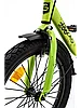 Велосипед с приставными колесами, колеса 14" ZIGZAG ZOO зеленый, ZG-1484, фото 4