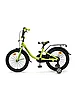 Велосипед с приставными колесами, колеса 14" ZIGZAG ZOO зеленый, ZG-1484, фото 6