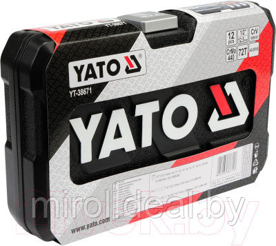 Набор головок, бит Yato YT-38671 - фото 4 - id-p224551183