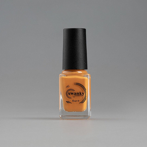 Swanky Stamping, Лак для стемпинга S69 - Мандариновый (6 мл)