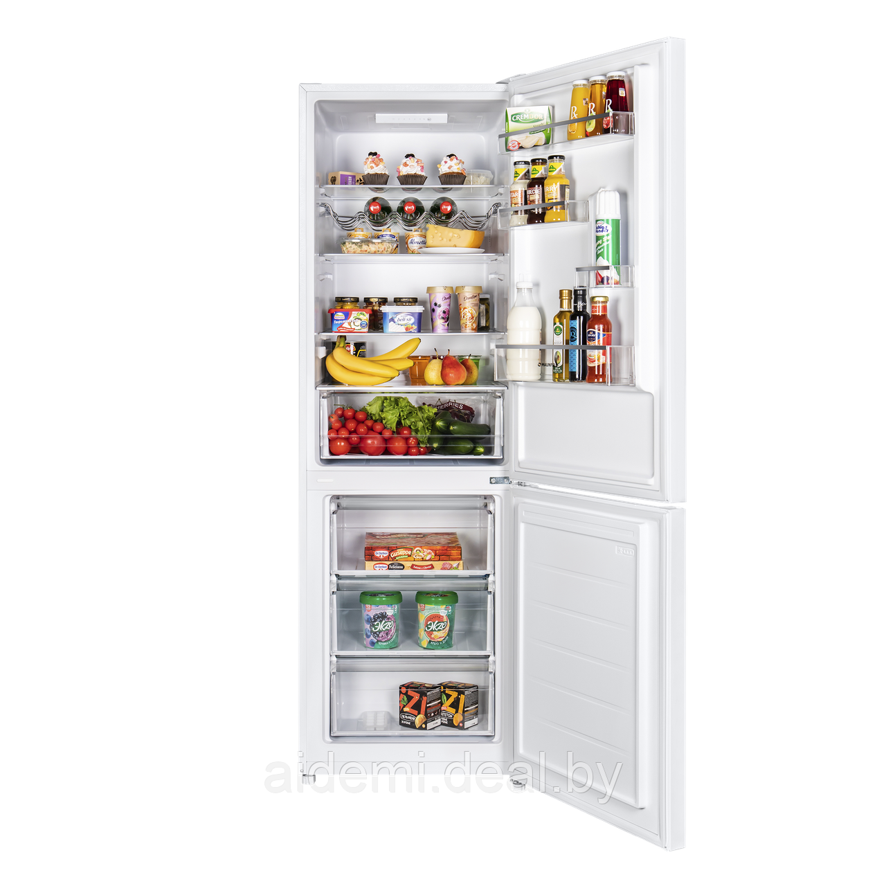 Холодильник MAUNFELD MFF185SFW - фото 2 - id-p224548734