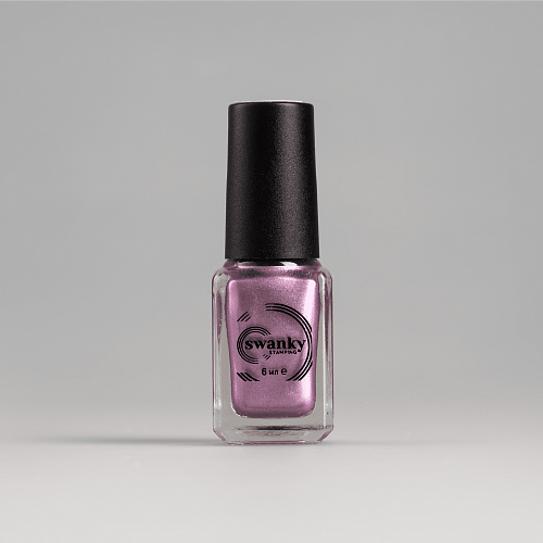 Swanky Stamping, Лак для стемпинга M124 - Лавандово-розовый (6 мл)