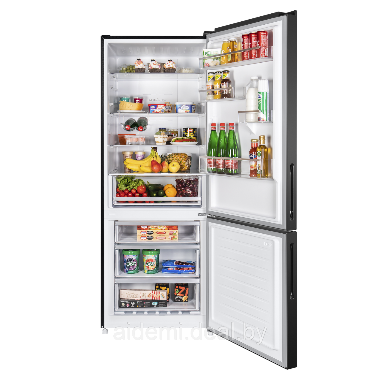 Холодильник с инвертором MAUNFELD MFF1857NFSB - фото 2 - id-p224548735