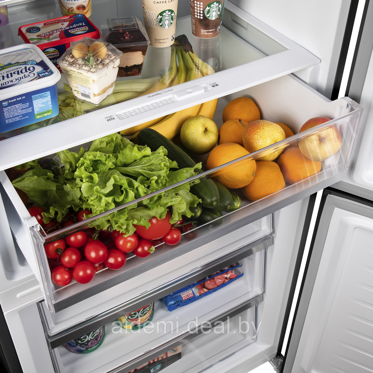 Холодильник с инвертором MAUNFELD MFF1857NFSB - фото 9 - id-p224548735