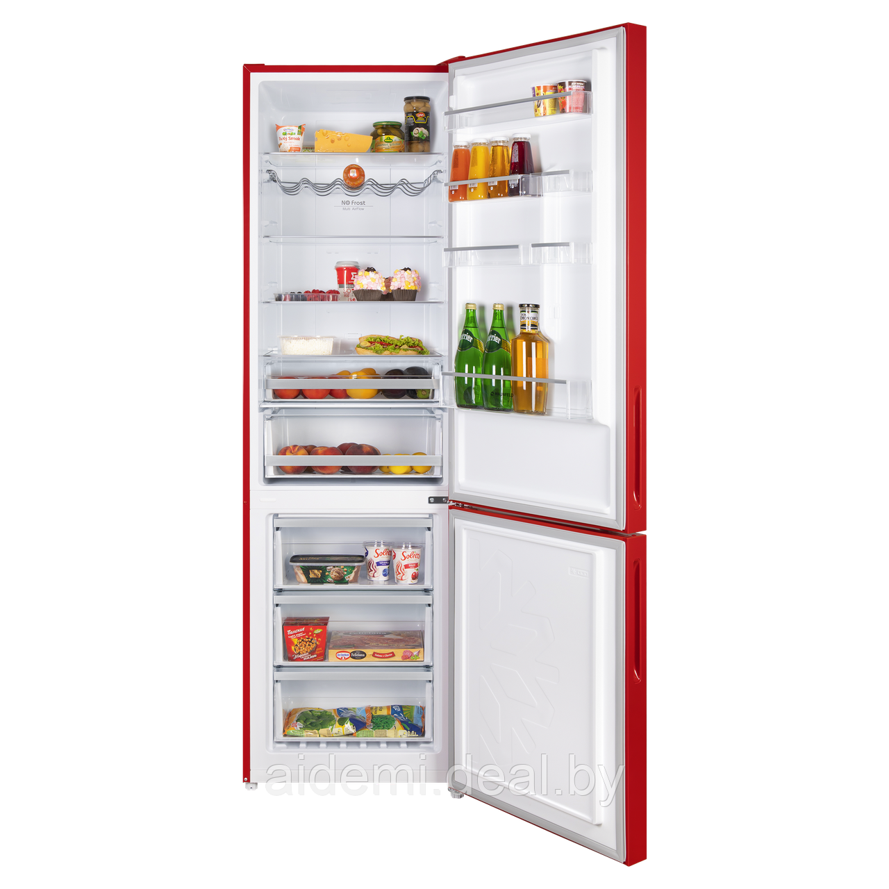Холодильник MAUNFELD MFF200NFR - фото 2 - id-p224548738