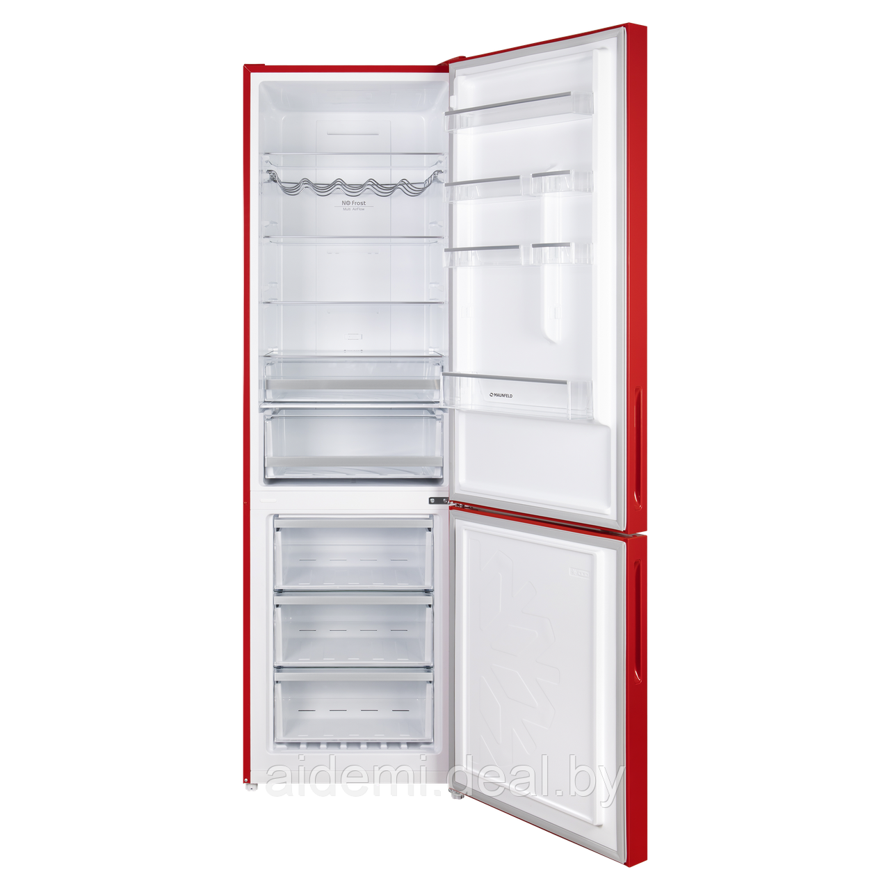 Холодильник MAUNFELD MFF200NFR - фото 3 - id-p224548738
