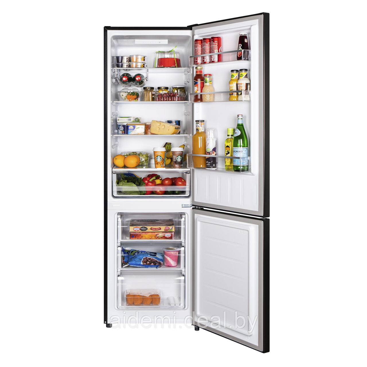 Холодильник MAUNFELD MFF176SFSB - фото 2 - id-p224548740