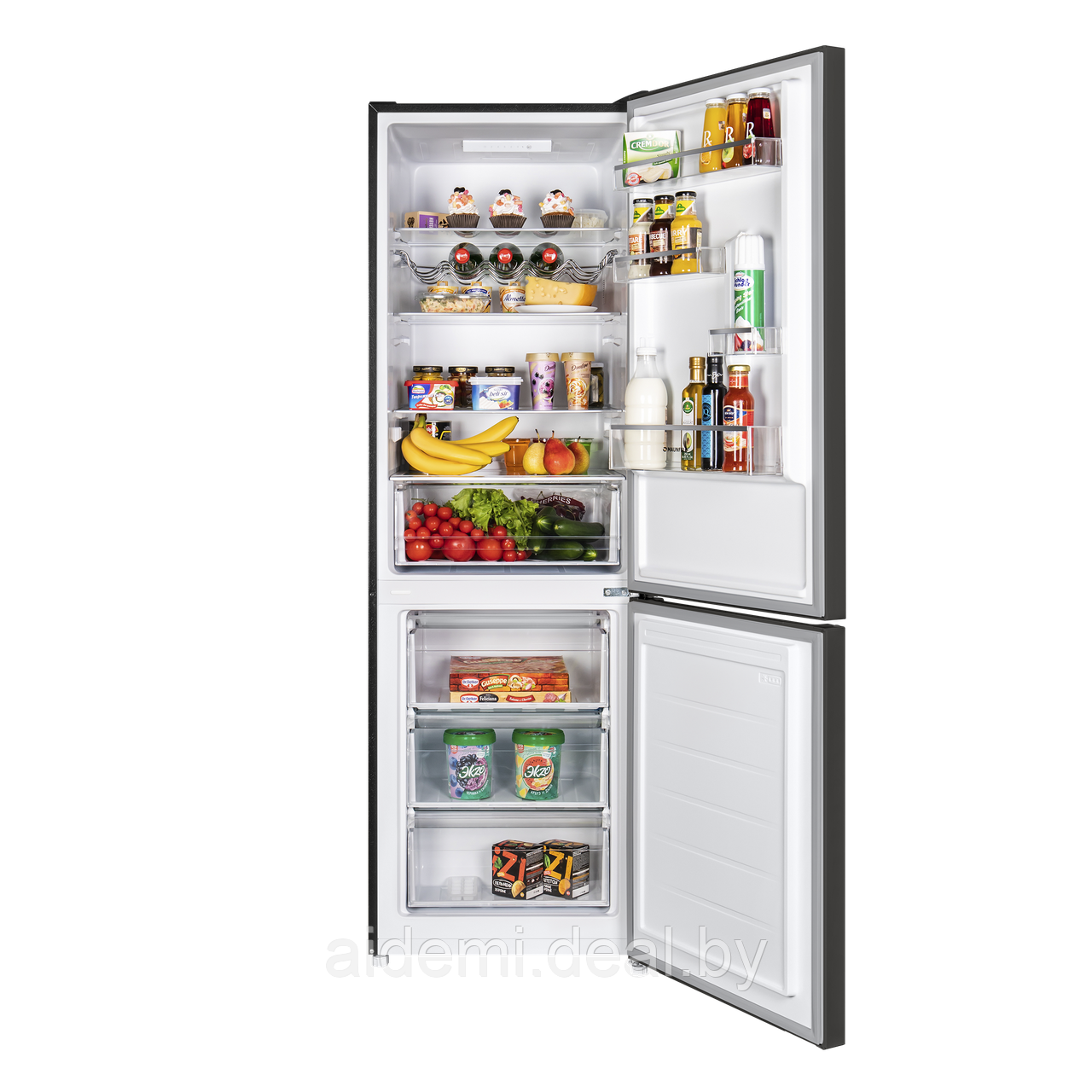 Холодильник MAUNFELD MFF185SFSB - фото 2 - id-p224548742
