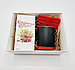 “Red” подарочный набор: кружка, держатель банковских карт и чай, фото 3