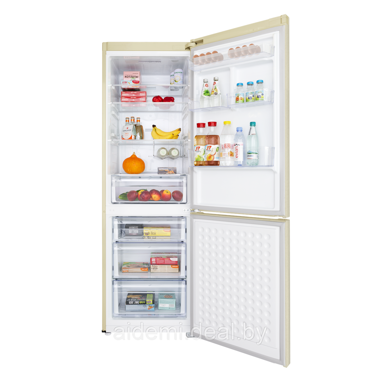 Холодильник-морозильник MAUNFELD MFF187NFBG10 - фото 2 - id-p224548753