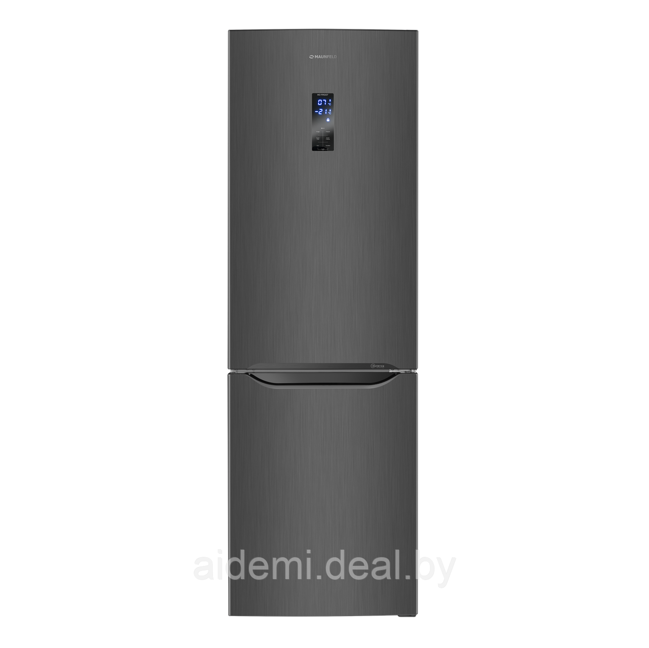 Холодильник-морозильник с инвертором MAUNFELD MFF187NFIS10 - фото 1 - id-p224548765