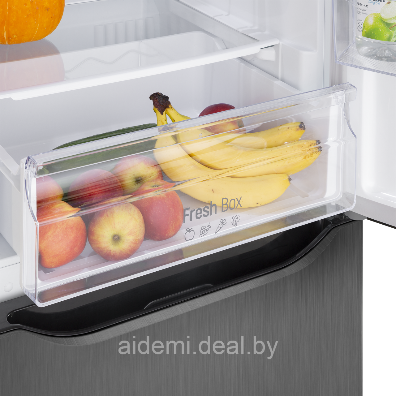 Холодильник-морозильник с инвертором MAUNFELD MFF187NFIS10 - фото 8 - id-p224548765