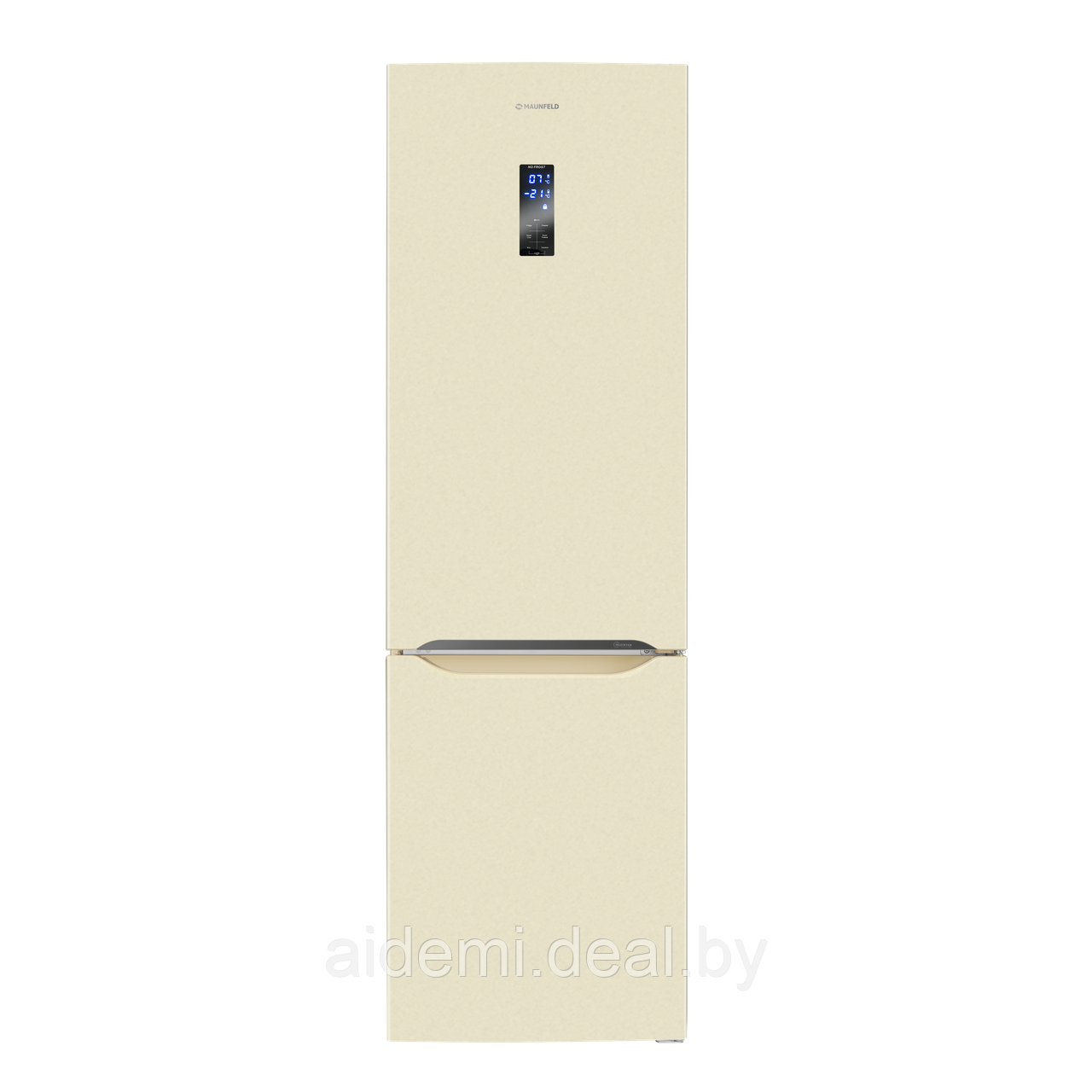 Холодильник-морозильник с инвертором MAUNFELD MFF195NFIBG10 - фото 1 - id-p224548766