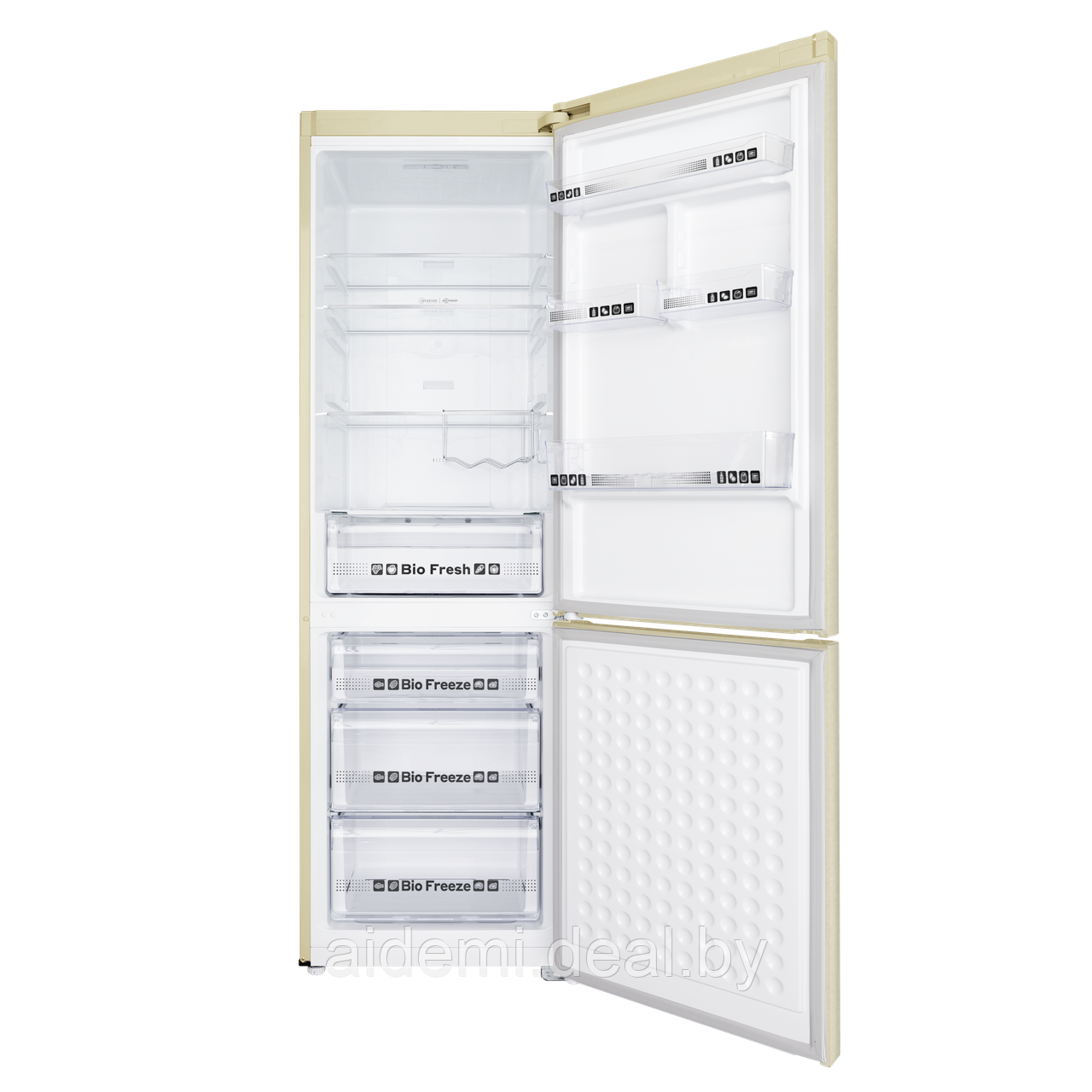 Холодильник-морозильник с инвертором MAUNFELD MFF195NFIBG10 - фото 3 - id-p224548766
