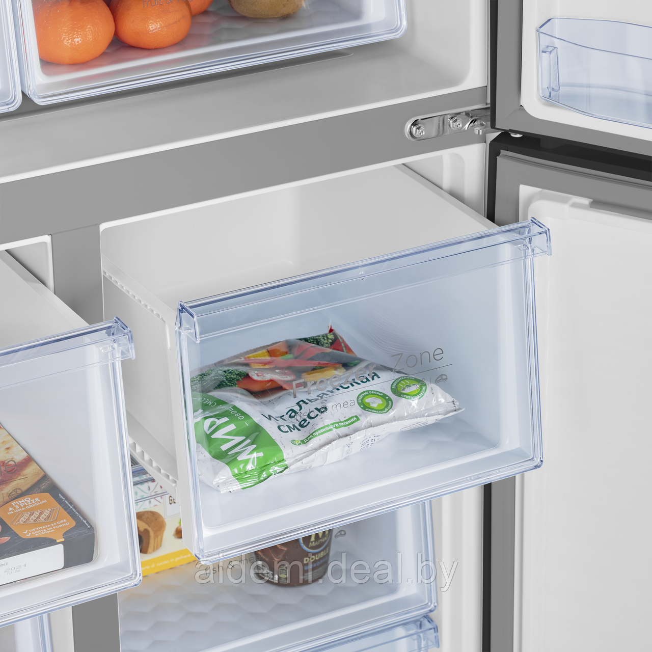 Холодильник с инвертором MAUNFELD MFF181NFB - фото 8 - id-p224548786