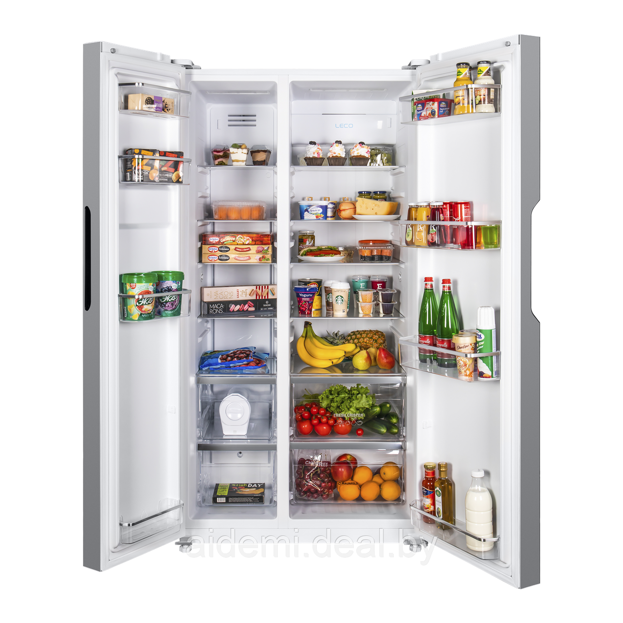 Холодильник с инвертором MAUNFELD MFF177NFW - фото 2 - id-p224548792