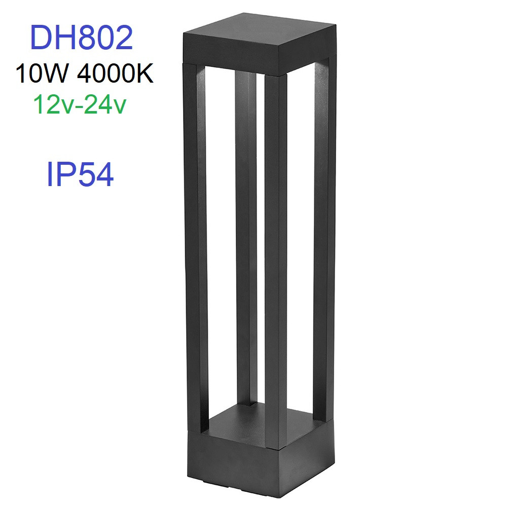 Уличный низковольтный светильник DH802 10W 4000K 12v-24v IP54 черный - фото 2 - id-p224552263