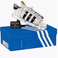 Конструктор Кроссовок Adidas Superstar, 731 дет, аналог лего Идеи, Эксклюзив