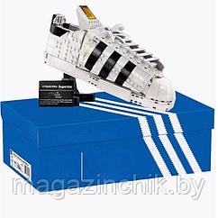 Конструктор Кроссовок Adidas Superstar, 731 дет, аналог лего Идеи, Эксклюзив