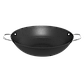 Сковорода-вок MAUNFELD HOWARD MWP32LCL15 из облегченного чугуна со стеклянной крышкой, 32 см, фото 2