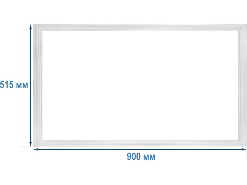 Уплотнительная резина 51,5х90 см (уплотнитель двери) на холодильную камеру холодильника Атлант 769748901501 - фото 1 - id-p107249071
