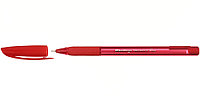 Ручка шариковая одноразовая Berlingo Triangle Fine корпус красный, стержень красный