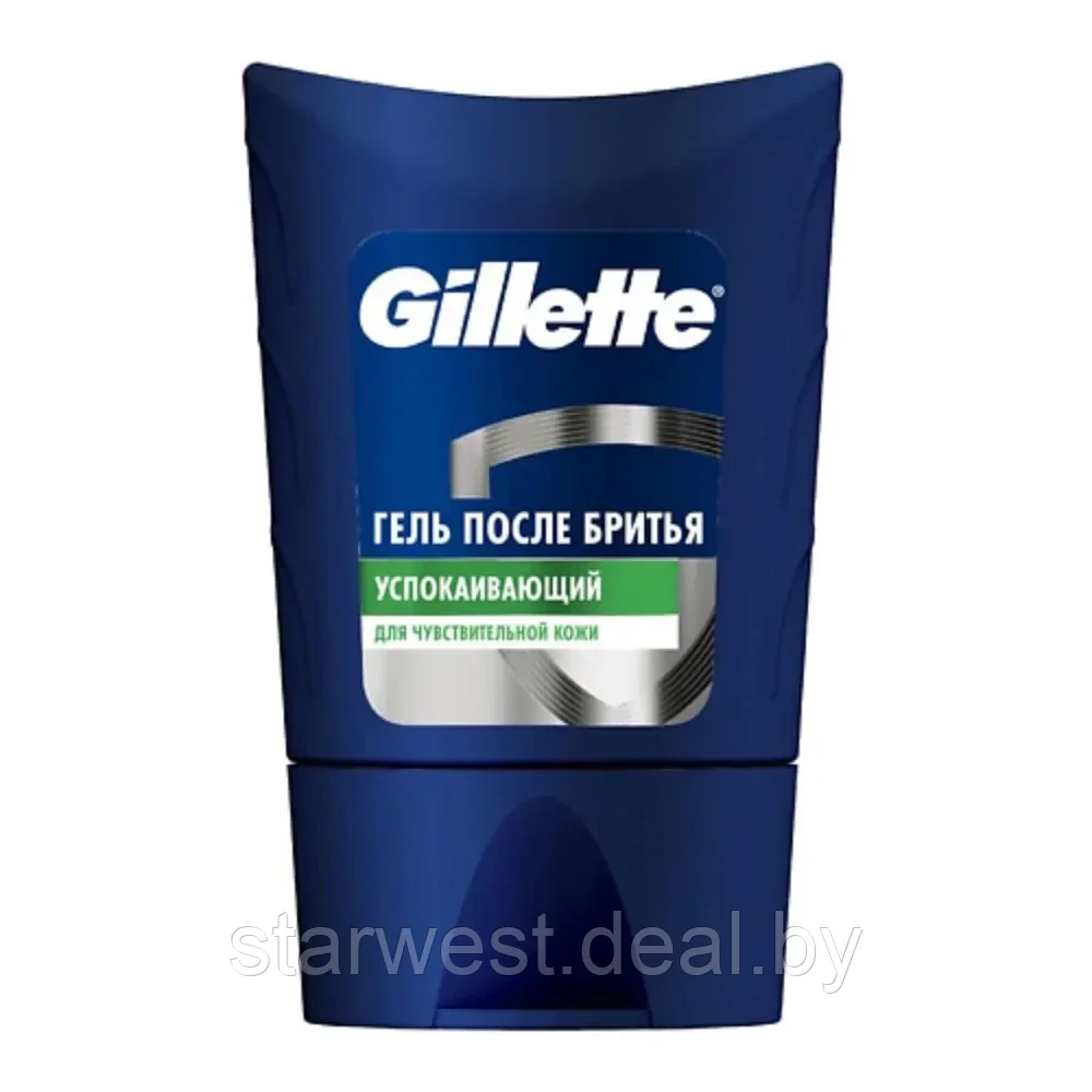 Gillette Series Sensitive Skin / Успокаивающий 75 мл Гель после бритья для чувствительной кожи - фото 2 - id-p215636534