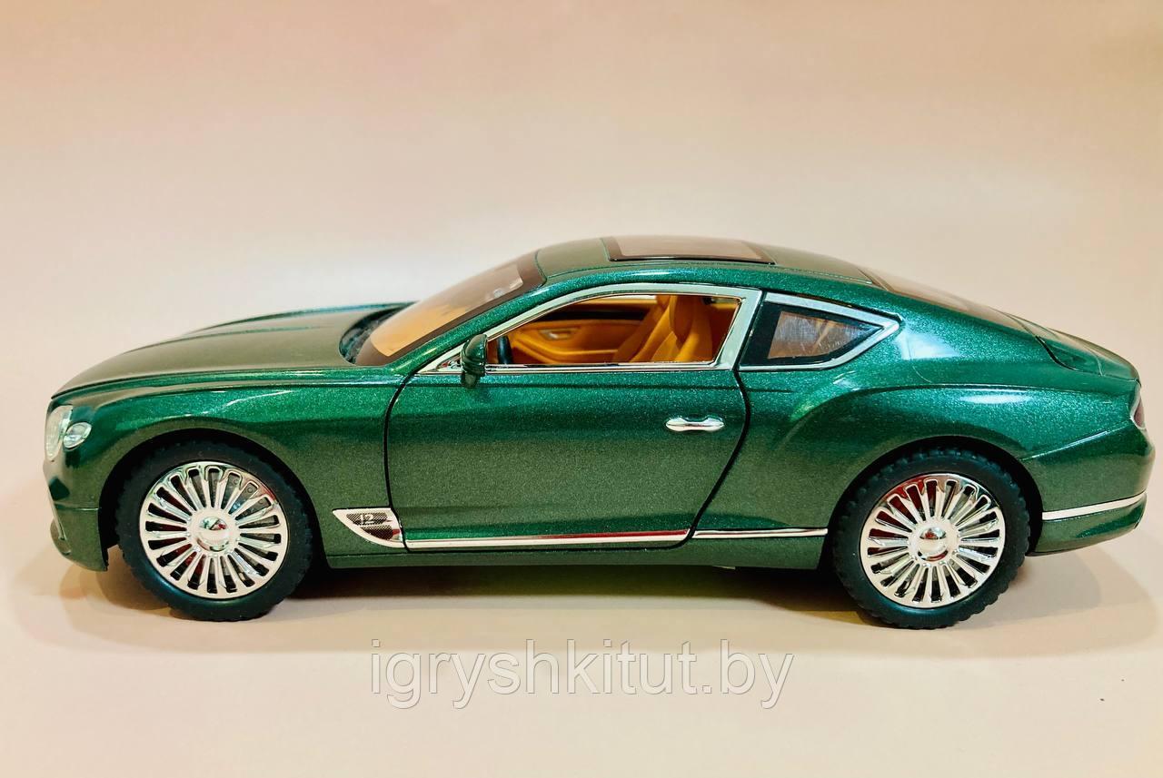 Металлическая машинка Bentley, свет, звук, инерционная - фото 4 - id-p224553072