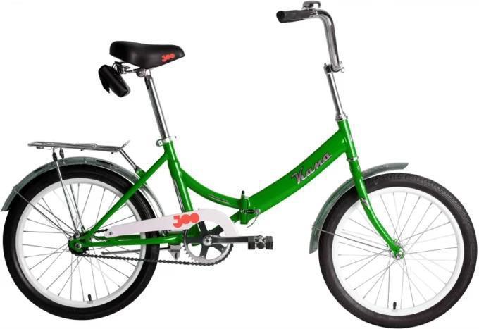 Складной подростковый велосипед для взрослых подростков путешествий FORWARD KAMA 20 дюймов зеленый городской - фото 1 - id-p224553289