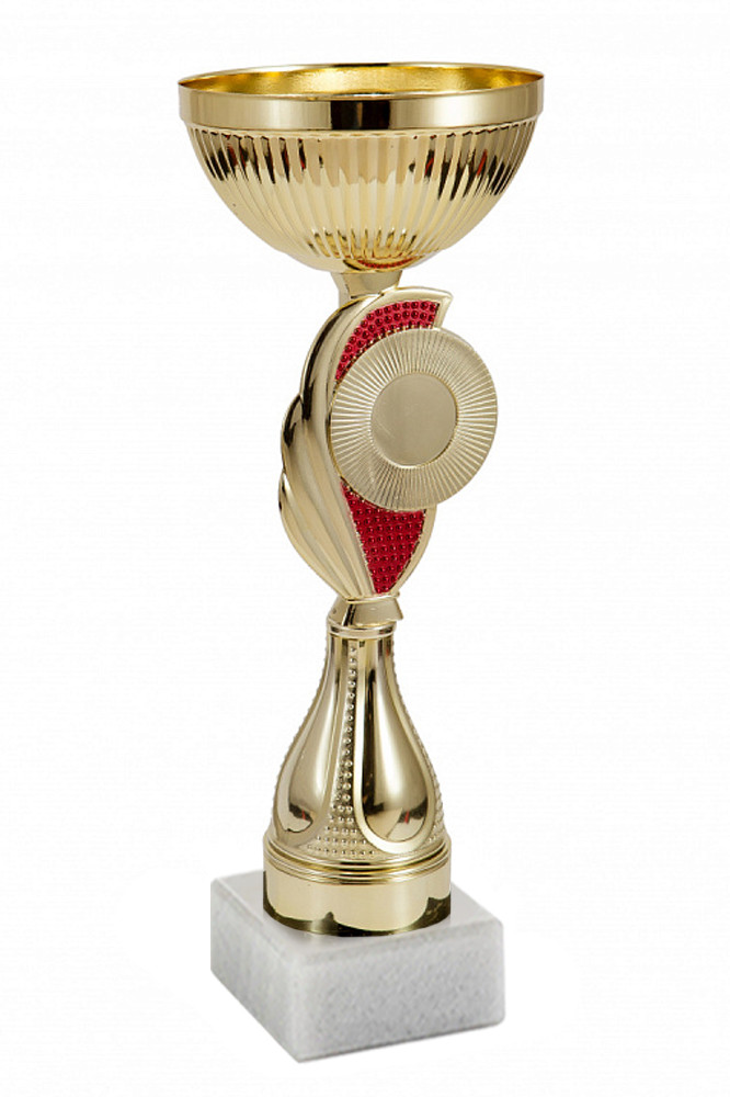 Кубок "Красота" на мраморной подставке , высота 30 см, чаша 12 см арт. 309-300-120