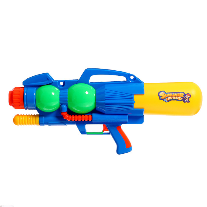 Водный пистолет "Игровой мечтатель"; с накачкой; 56 см, цвет МИКС - фото 2 - id-p224554538