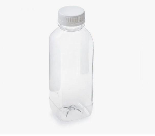 Бутылка ПЭТ 0,5 л. прозрачная с крышкой (100 шт/упак) - фото 1 - id-p224556140