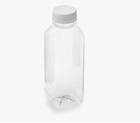 Бутылка ПЭТ  1 л. прозрачная с крышкой (100 шт/упак)