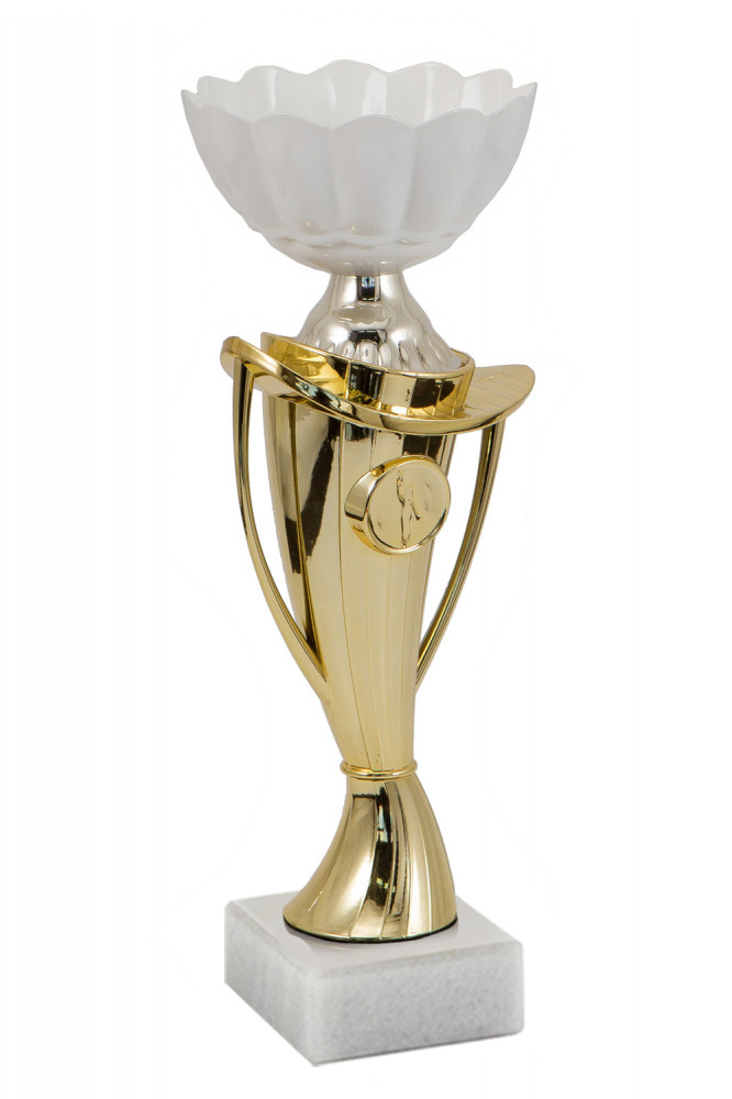 Кубок "Подснежник" на мраморной подставке , высота 24 см, чаша 10 см арт. 031-240-100 - фото 1 - id-p224555732