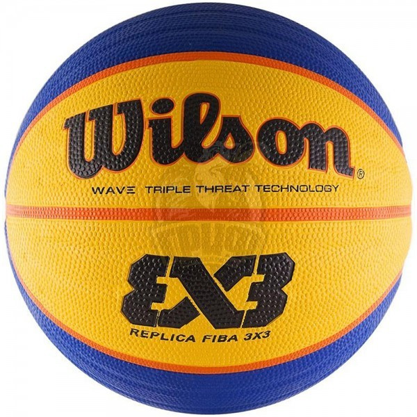 Мяч баскетбольный для стритбола тренировочный Wilson FIBA 3x3 Replica Indoor/Outdoor №6 (арт. WTB1033XB) - фото 1 - id-p195497334