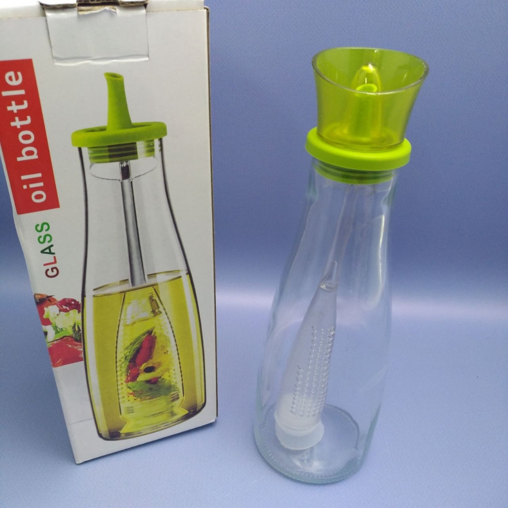 Бутылка - диспенсер стеклянная для масла с ситечком 500 мл. / Бутылка для ароматного масла - фото 10 - id-p224537436