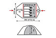 Экспедиционная палатка TRAMP Mountain 4 v2 (зеленый), фото 2