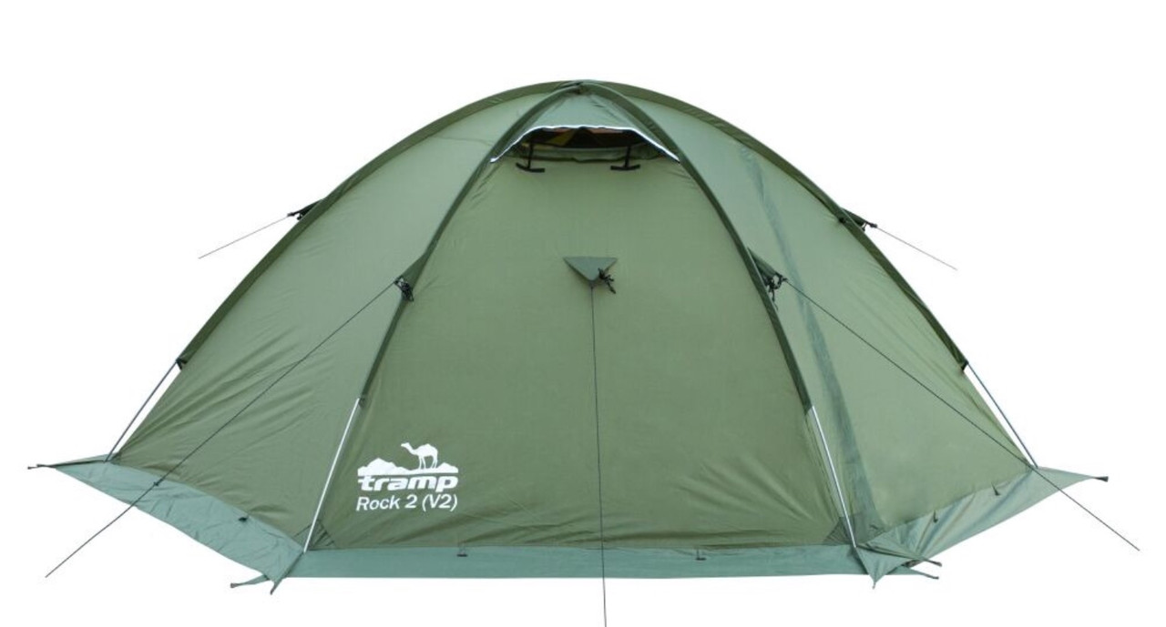 Экспедиционная палатка TRAMP Rock 2 v2 (зеленый) - фото 4 - id-p224558453