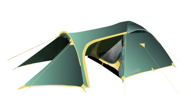 Треккинговая палатка TRAMP Grot 3 v2 - фото 1 - id-p224558462