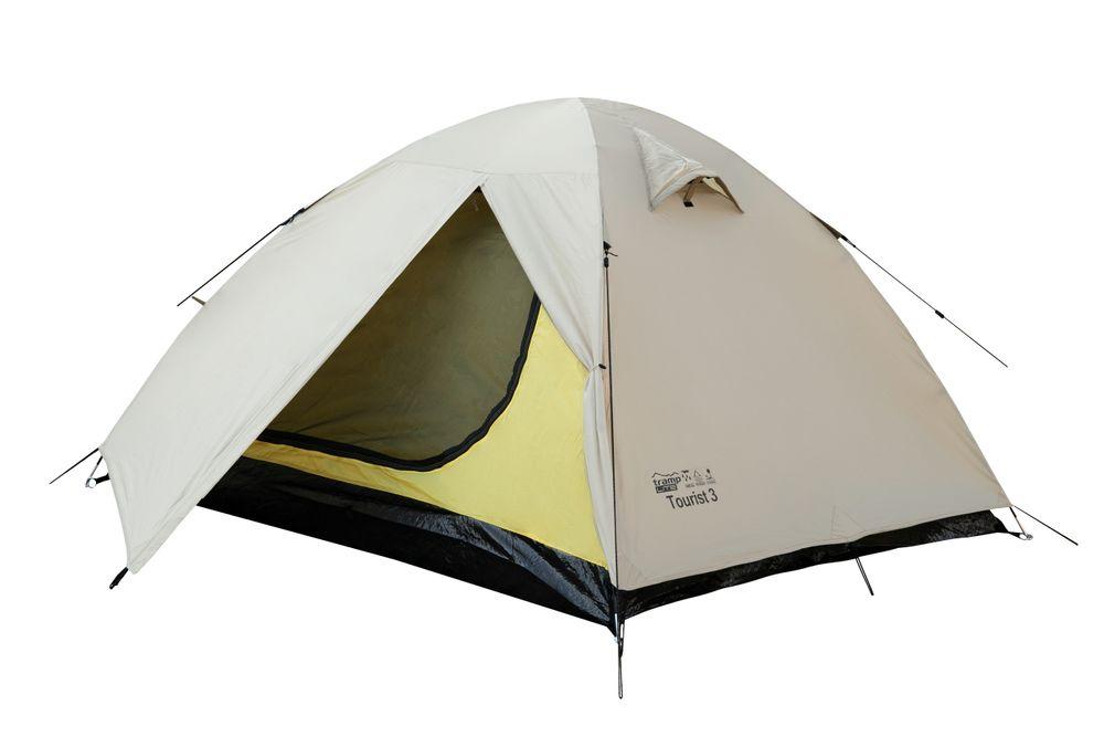 Кемпинговая палатка Tramp Lite Tourist 3 (песочный) - фото 1 - id-p224558465